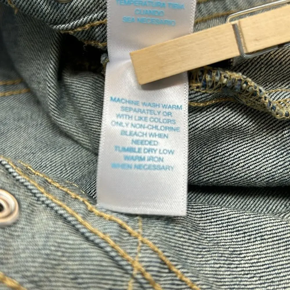 Place Infant Girl Blue Denim Snap Jacket Size 6-9 Months